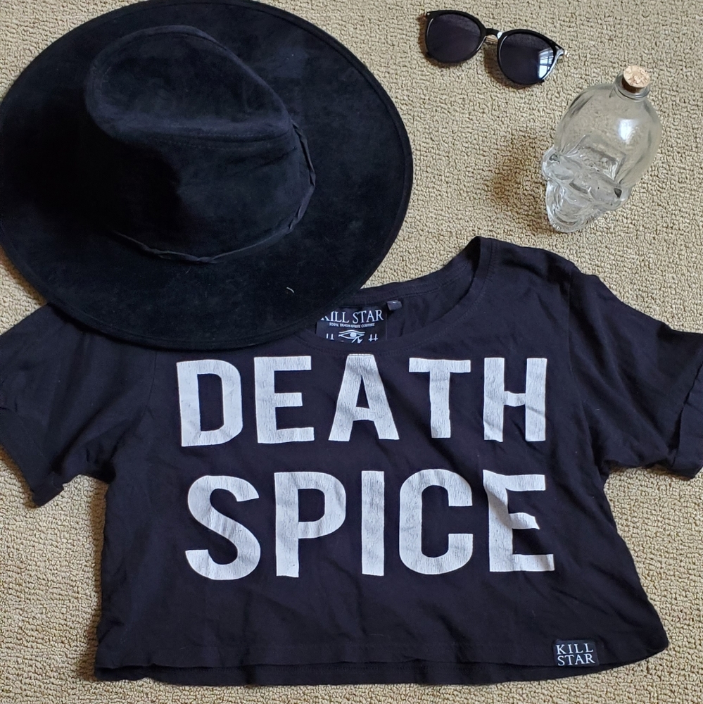 Killstar DEATH SPICE crop tee